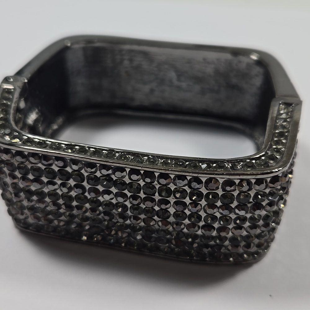 Silver Tone Crystal Bracelet